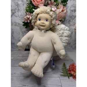 1995 Angel Dreamsicles 11" Soft‎ Body Off White Doll Wings Plush Vintage NWOT